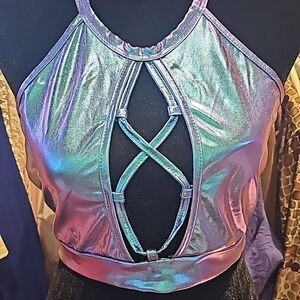Mermaid costume halter top size large